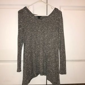 Long sleeve shirt with hood